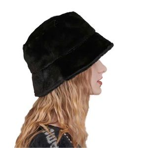 Super Cute Bucket Hat- Black
